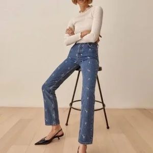 Reformation dice jeans in perfect condition!